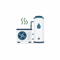 Heat pump planning icon